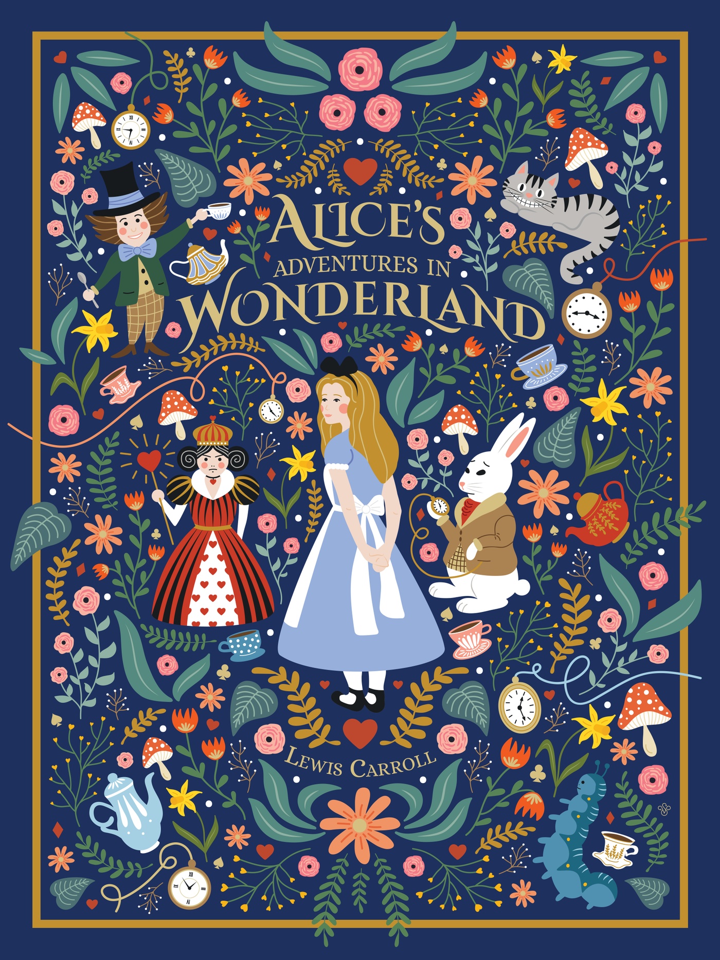 Алиса в стране чудес плакат